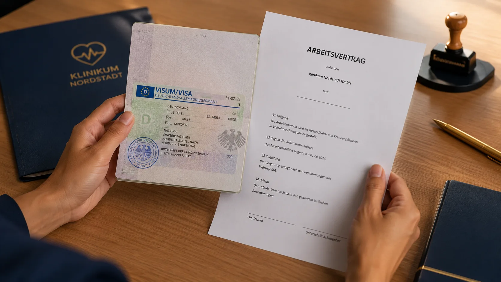 Visum für Pflegefachkräfte aus Nicht-EU-Ländern: Der komplette Leitfaden 2025